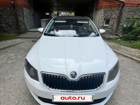 2014 Skoda Octavia III (A7), белый, 1350000 рублей
