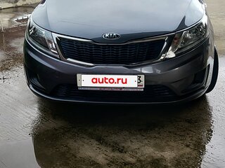 2014 Kia Rio III, серый, 1350000 рублей, вид 2