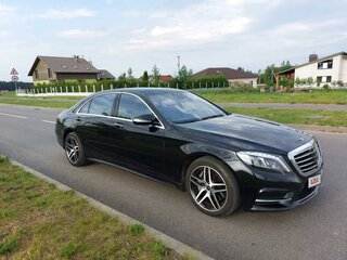 2015 Mercedes-Benz S-Класс 500 Long VI (W222, C217), чёрный, 5200000 рублей, вид 2