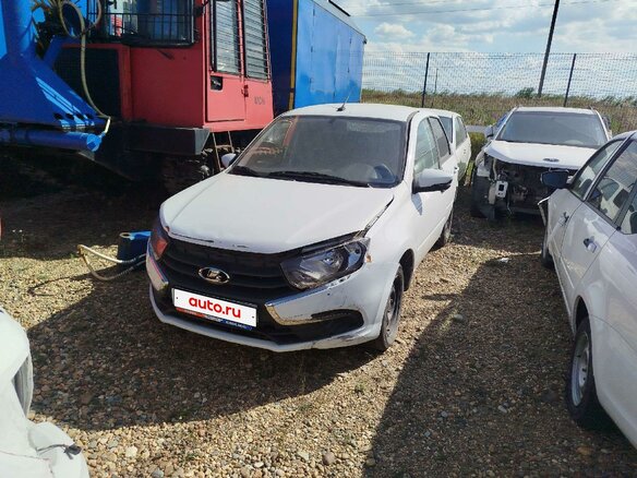 2025 Lada (ВАЗ) Granta I Рестайлинг, белый, 662625 рублей - вид 1