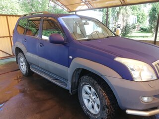2004 Toyota Land Cruiser Prado 4-speed 120 Series, синий, 1350000 рублей, вид 3
