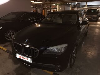 2010 BMW 7 серии Long 750Li xDrive V (F01/F02/F04), чёрный, 1400000 рублей, вид 1