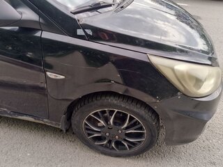 2011 Hyundai Solaris I, чёрный, 590000 рублей, вид 5