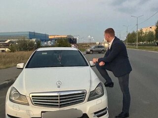 2011 Mercedes-Benz C-Класс 180 BlueEFFICIENCY III (W204) Рестайлинг, белый, 1450000 рублей, вид 2