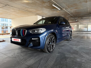 2019 BMW X3 30d xDrive III (G01), синий, 3800000 рублей, вид 2