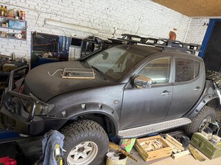 2007 Mitsubishi L200 IV, чёрный, 1600000 рублей, вид 4