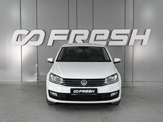 2019 Volkswagen Polo V Рестайлинг, белый, 1370000 рублей, вид 3