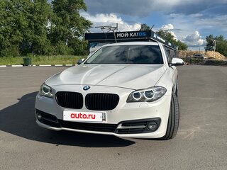 2014 BMW 5 серии 520d VI (F10/F11/F07) Рестайлинг, белый, 2350000 рублей, вид 2