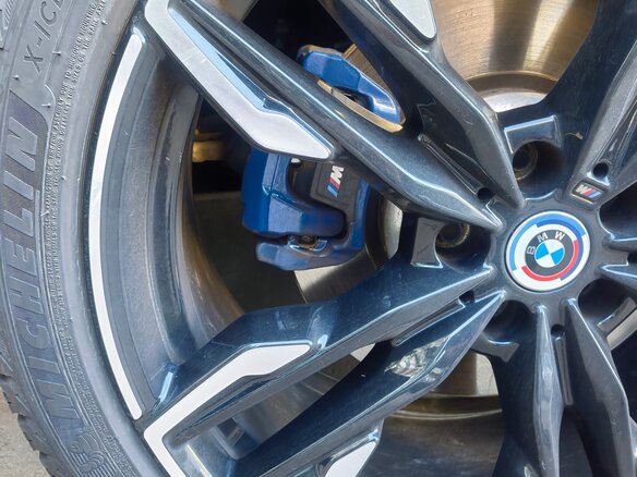 2022 BMW X3 M40i III (G01) Рестайлинг, синий, 7200000 рублей - вид 8