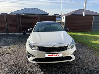 2019 Kia Optima IV Рестайлинг, белый, 1800000 рублей, вид 2