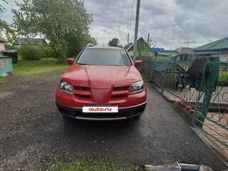 2003 Mitsubishi Outlander I, красный, 470000 рублей, вид 3
