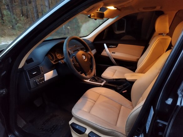 2007 BMW X3 25i I (E83) Рестайлинг, чёрный, 1325000 рублей - вид 10
