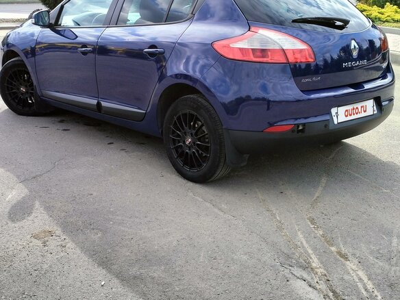 2010 Renault Megane III, синий, 750000 рублей - вид 1