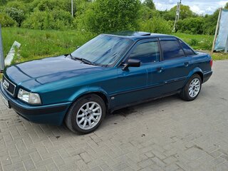 1992 Audi 80 V (B4), зелёный, 190000 рублей, вид 4