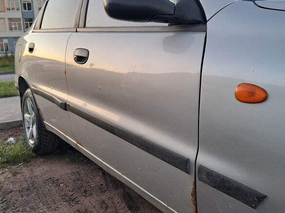 2006 Daewoo Lanos, серебристый, 120000 рублей - вид 7