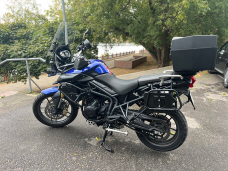 2013 Triumph Tiger 800, синий, 697000 рублей, вид 3