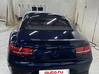 2015 Mercedes-Benz S-Класс AMG 63 AMG III (W222, C217), синий, 6750000 рублей, вид 4