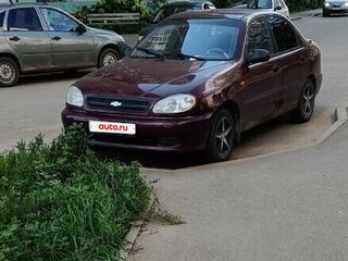 2008 Chevrolet Lanos I, красный, 189000 рублей, вид 1