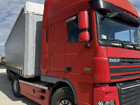 2007 DAF XF 105, красный, 2300000 рублей, вид 3
