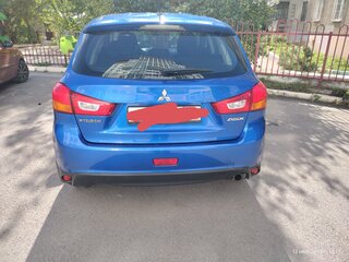 2014 Mitsubishi ASX I Рестайлинг, синий, 1395000 рублей, вид 4