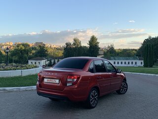2019 Lada (ВАЗ) Granta I Рестайлинг, красный, 600000 рублей, вид 5