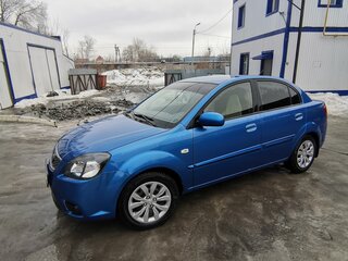 2010 Kia Rio II Рестайлинг, синий, 630000 рублей, вид 4