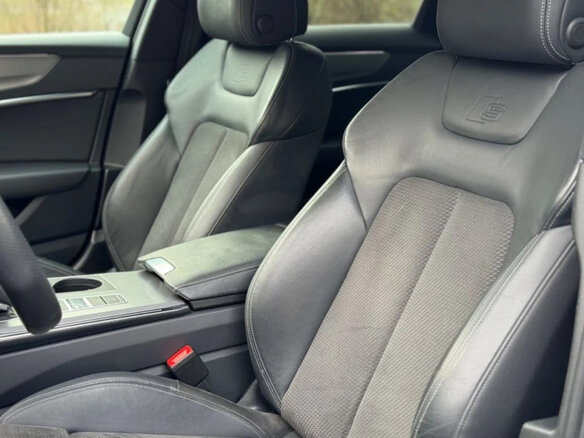 2023 Audi A6 45 TDI V (C8), зелёный, 6320000 рублей - вид 22