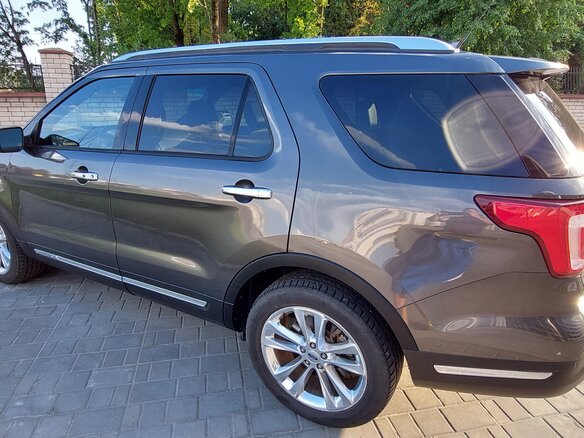 2018 Ford Explorer V Рестайлинг 2, серый, 2169384 рублей - вид 1
