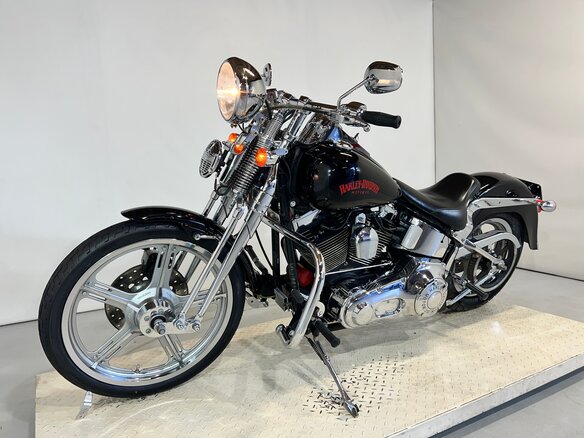 2000 Harley-Davidson Springer Softail, чёрный - вид 6
