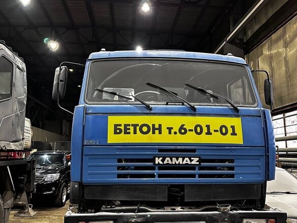 2009 КамАЗ Автобетоносмеситель, синий, 1300000 рублей