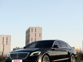 2015 Mercedes-Benz S-Класс 500 Long VI (W222, C217), чёрный, 3199000 рублей, вид 2