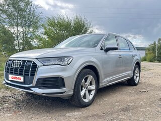 2021 Audi Q7 45 TDI II (4M) Рестайлинг, серый, 6880000 рублей, вид 1