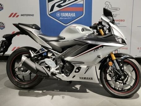 2020 Yamaha YZF-R3, серебристый, 500000 рублей, вид 3