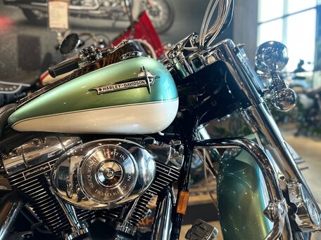 2002 Harley-Davidson Road King, зелёный, 1250000 рублей, вид 5