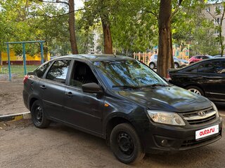 2015 Lada (ВАЗ) Granta I, чёрный, 270000 рублей, вид 3