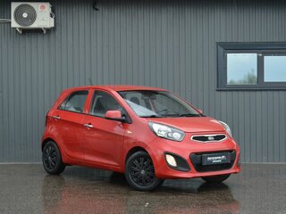 2014 Kia Picanto II, красный, 509888 рублей, вид 4