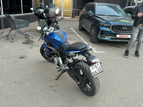2017 BMW G 310 R, синий, 415000 рублей, вид 4