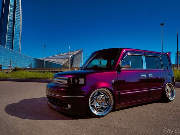 2004 Scion xB I, фиолетовый, 1300000 рублей - вид 6