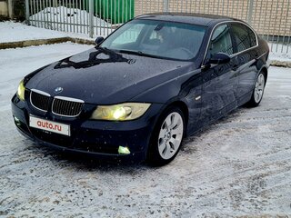 2008 BMW 3 серии 325xi V (E90/E91/E92/E93), чёрный, 1160000 рублей, вид 1