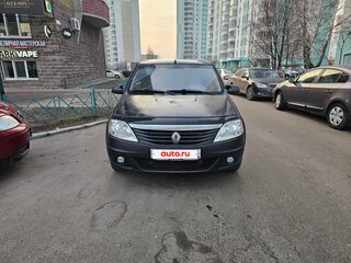 2010 Renault Logan I Рестайлинг, чёрный, 350000 рублей, вид 1