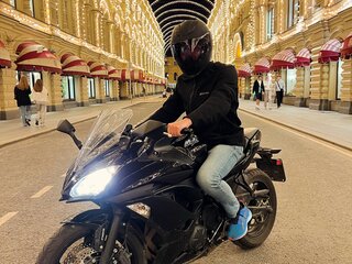 2017 Kawasaki Ninja 650, чёрный, 690000 рублей, вид 5