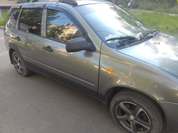 2012 Lada (ВАЗ) Kalina I, серый, 300000 рублей - вид 4