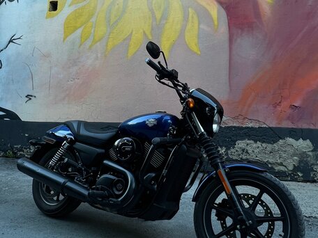 2016 Harley-Davidson Street 750, синий, 600000 рублей, вид 4