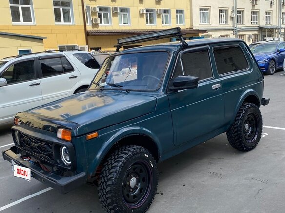 1998 Lada (ВАЗ) 2121 (4x4) I Рестайлинг, синий, 380000 рублей - вид 1