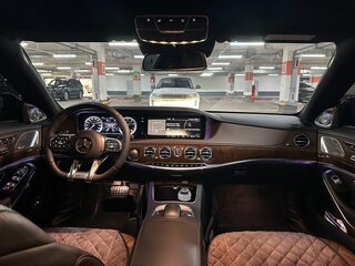 2014 Mercedes-Benz S-Класс 500 VI (W222, C217), чёрный, 4000000 рублей, вид 5