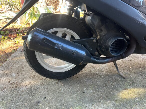 1990 Honda Dio, зелёный, 35000 рублей - вид 5