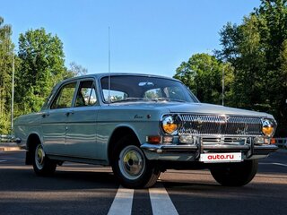 1981 ГАЗ 24 «Волга» 24 I (24), голубой, 1000000 рублей, вид 1