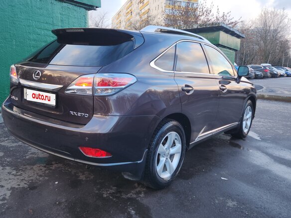 2012 Lexus RX 270 III Рестайлинг, коричневый, 2760000 рублей - вид 6