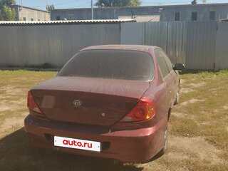 2006 Kia Spectra I Рестайлинг 2, красный, 180000 рублей, вид 3