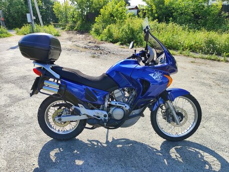 2001 Honda XL650V Transalp, синий, 419000 рублей, вид 5